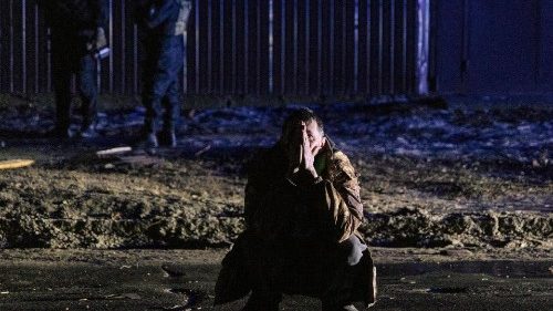 Ucraina, fatica e sofferenza di un soldato